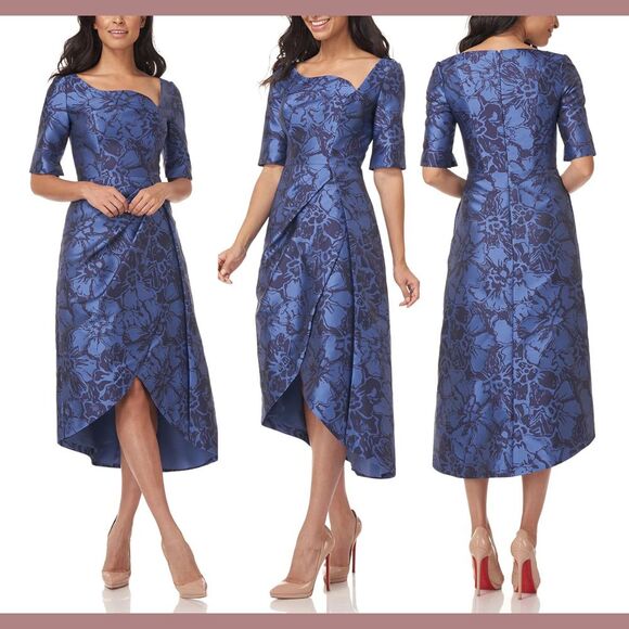 NWT $328 Unger [ 8 ] Tallulah‎ Floral Jacquard Dress...